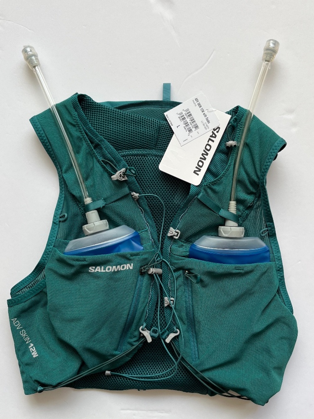 Salomon ADV Skin 12 Running Hydration Vest with Flasks (Women's Large) NWT
